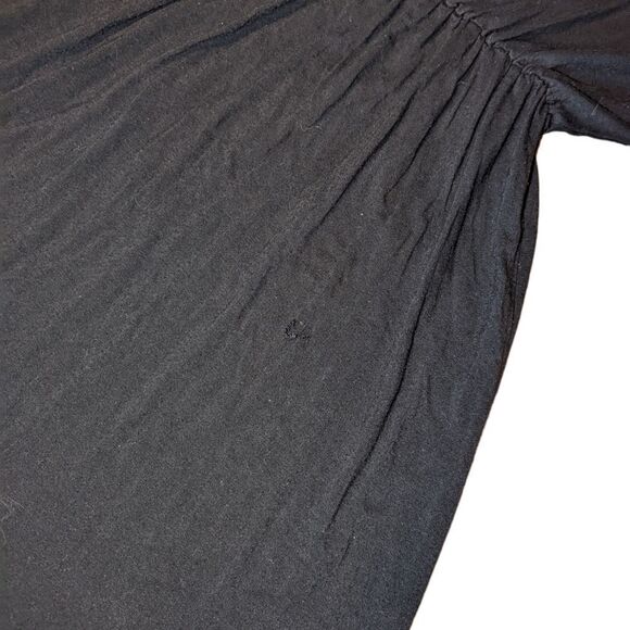 COPY - BLACK CASUAL TEE SHIRT DRESS - Picture 3 of 3